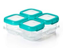 Load image into Gallery viewer, OXO Tot - Baby Blocks Freezer Storage Containers 4 oz (4508681535522)
