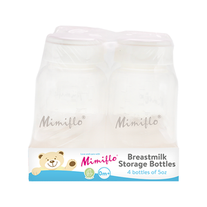 Mimiflo® - Breastmilk Storage Bottles 4pcs (4550120505378)