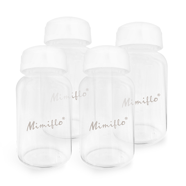 Mimiflo® - Breastmilk Storage Bottles 4pcs (4550120505378)