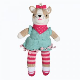 Zubels - Carly the Chihuahua Handknit Cotton Doll (4546811232290)