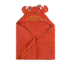 Zoocchini - Charlie the Crab Baby Hooded Towel (4545285193762)