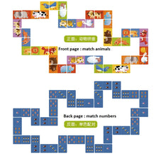 Load image into Gallery viewer, Baby Prime - Mideer Domino Puzzle Zoo Pals (4816477356066)
