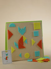 Load and play video in Gallery viewer, Baby Prime - Mideer Geometric Felt Puzzle

