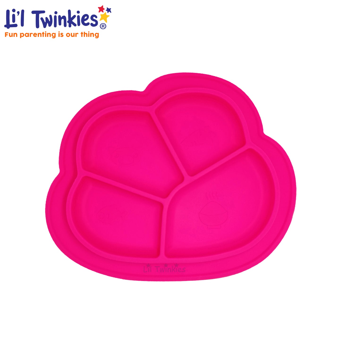 Li'l Twinkies - Silicone Dish Plate (4563351666722)