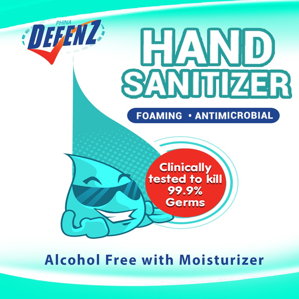 Defenz - Alcohol Free Foaming Hand Sanitizer (6542496563234)