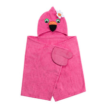 Load image into Gallery viewer, Zoocchini - Toddler-Kids Hodded Towel (4564278149154)
