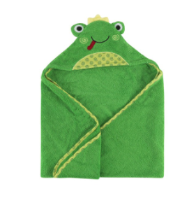 Zoocchini - Flippy the Frog Baby Hooded Towel (4545291223074)
