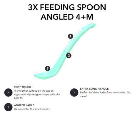 Twistshake - 3x Feeding Spoon (4528876093474)