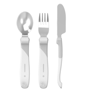 Twistshake - Learn Cutlery Stainless Steel (4528970432546)
