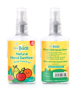Tiny Buds - Natural Hand Baby Sanitizer 60ml (6566349537314)