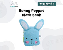 Load image into Gallery viewer, Infantway - Huggabooks Bunny Puppet Cloth Book (6801764155426)
