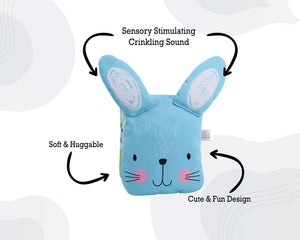 Infantway - Huggabooks Bunny Puppet Cloth Book (6801764155426)