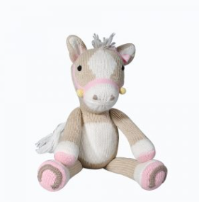Zubels - Josie the Pony Handknit Cotton Doll (4546826764322)