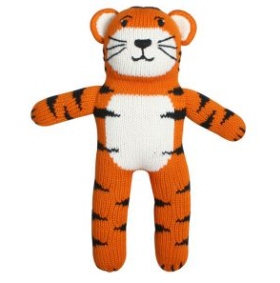 Zubels - Kai the Tiger Handknit Cotton Doll (4546827255842)