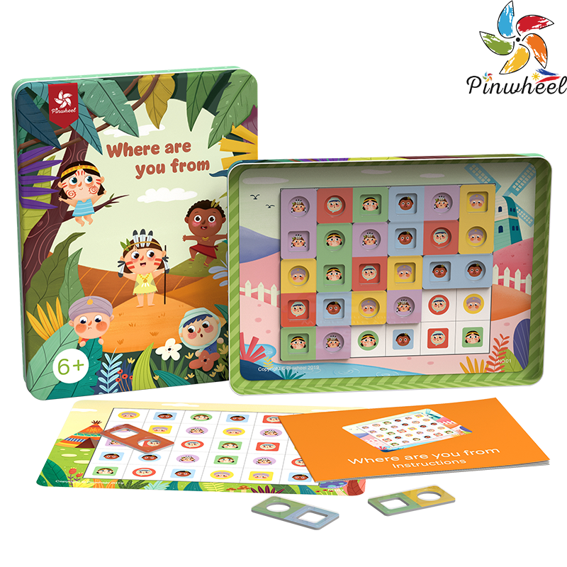 Pinwheel - Graphic Reasoning Board Game (6566663028770)