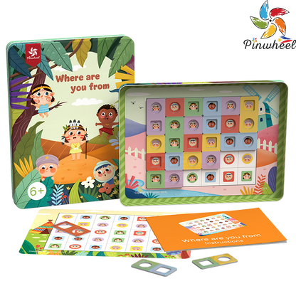 Pinwheel - Graphic Reasoning Board Game (6566663028770)