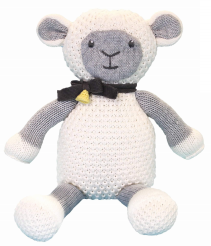 Zubels - Lola the Lamb Handknit Cotton Doll (4546829549602)