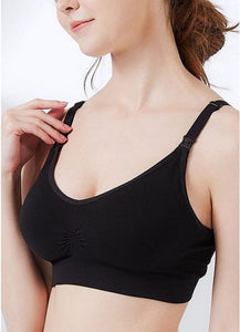 Mamaway - Ultralight Antibacterial Seamless Nursing Bra (Meryl Skinlife) (6877221322786)