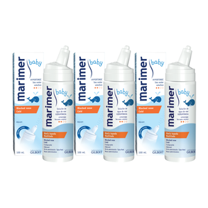 Marimer Baby - Hypertonic Seawater Nasal Spray 100ml Pack of 3 (6546662391842)