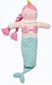 Zubels - Marina the Mermaid Handknit Cotton Doll (4546832990242)