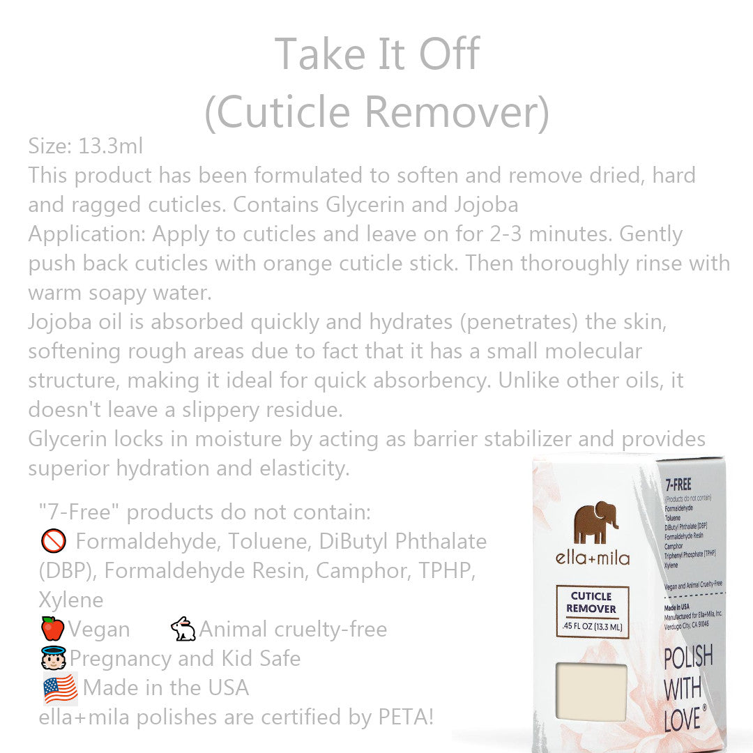 Clean Beauty Society - Ella+Mila Take It Off (Cuticle Remover) (4532366245922)
