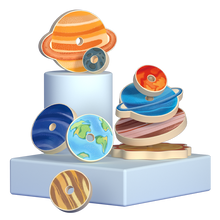 Load image into Gallery viewer, Baby Prime - Mideer Stacking Toy Planets (7025207377954)
