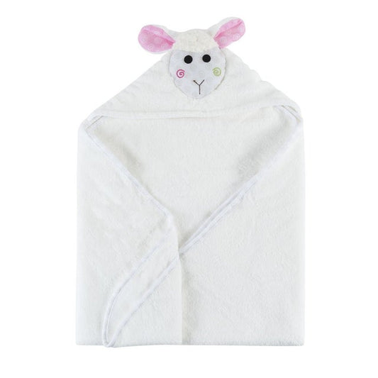 Zoocchini - Lola the Lamb Baby Hooded Towel (4835979919394)