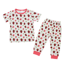 Load image into Gallery viewer, Bamberry - Short Sleeves Bamboo Pajama Set (4560855597090)
