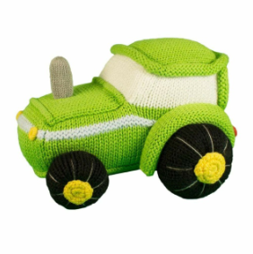 Zubels - Tobey the Tractor Handknit Cotton Doll (4546839248930)