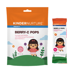 VPharma - KinderNurture Berry-C Pops Lollipops 6's 48g (6849250590754)