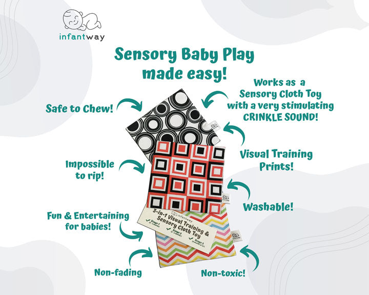 Infantway - Visual Training And Sensory Cloth Toy (6801764286498)