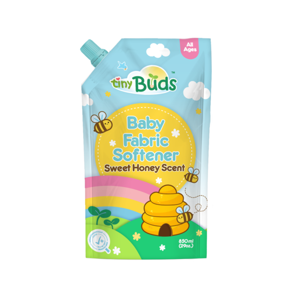 Tiny Buds - Natural Sweet Honey Scent Fabric Softener (6544049537058)